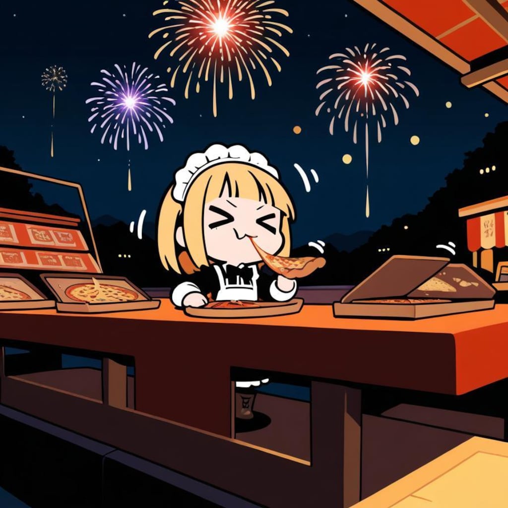 向こう側の向こう側🍕🎆🍕🎆✨✨