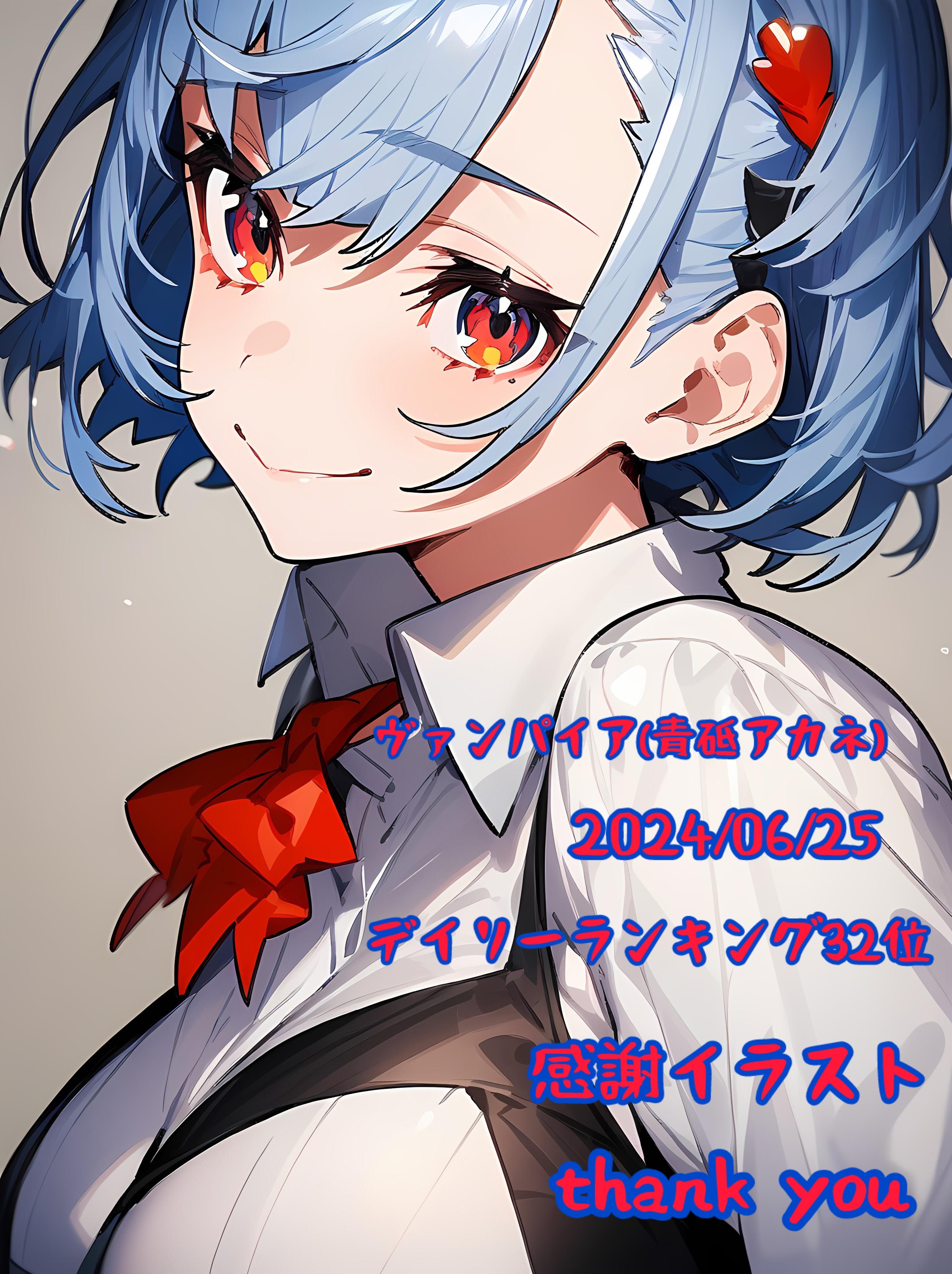 デイリーランキング入り感謝イラスト！！ | の人気AIイラスト・グラビア