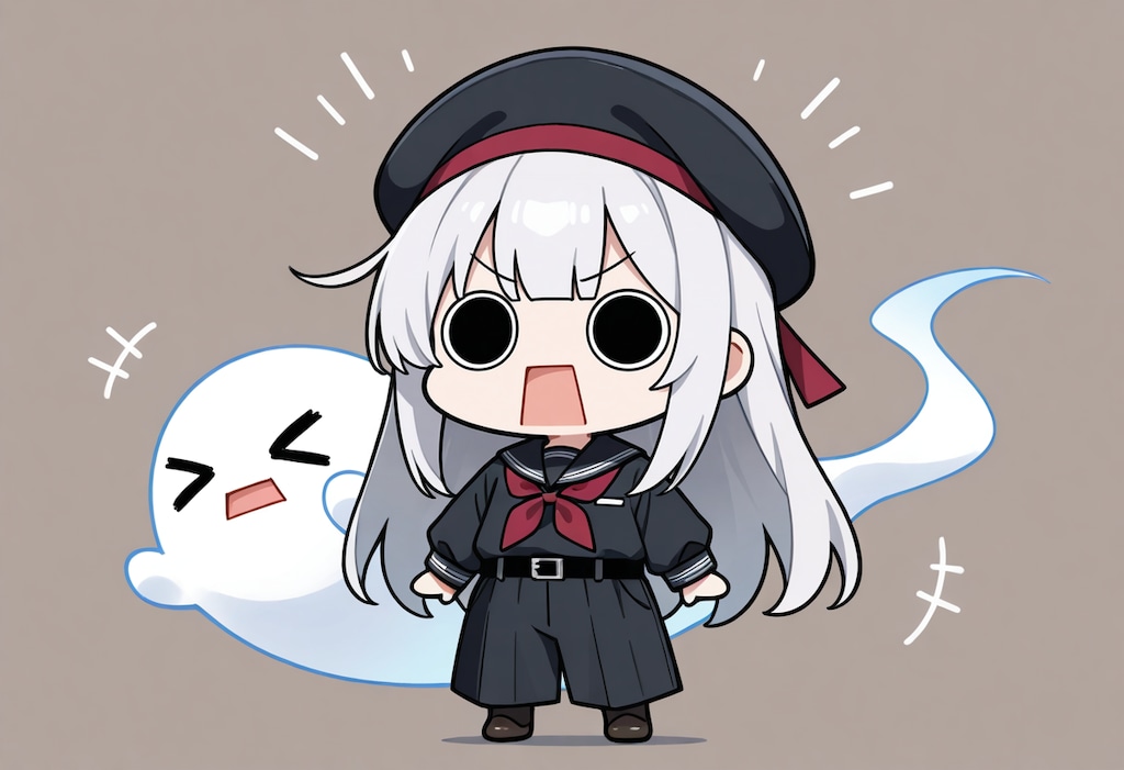 お化けの日にどないやお化けさんとえらいこっちゃ嬢