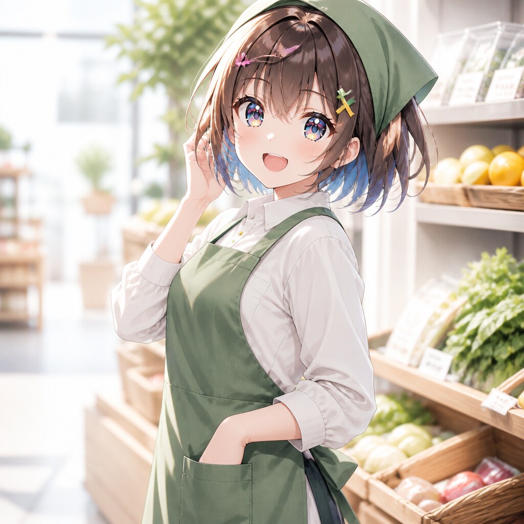 生鮮食品売り場（１）3時のアイドル　GPTimages2.0
