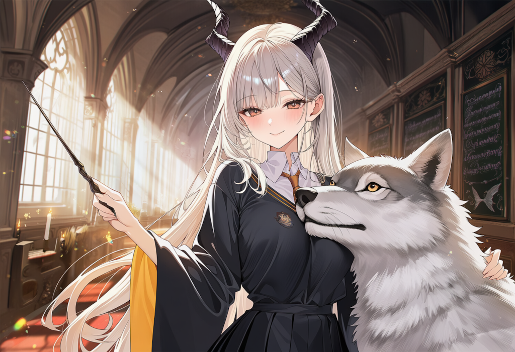魔法学校　使い魔ドッグ