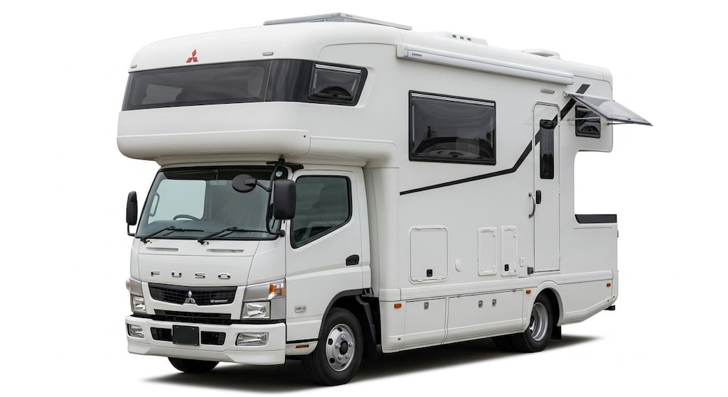 三菱ふそうトラックキャンピングカー