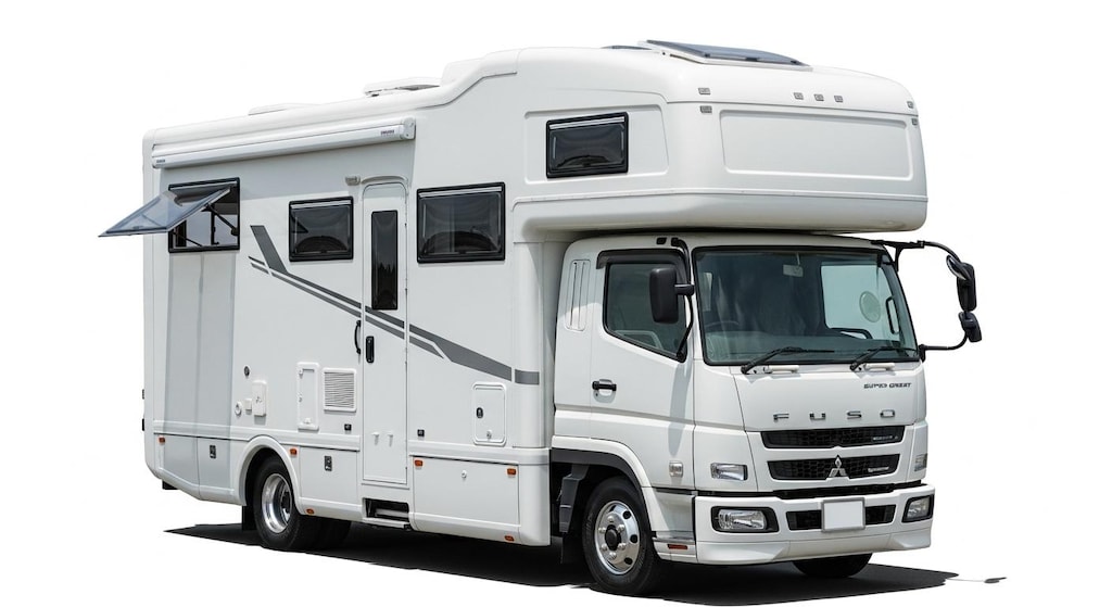 三菱ふそうトラックキャンピングカー