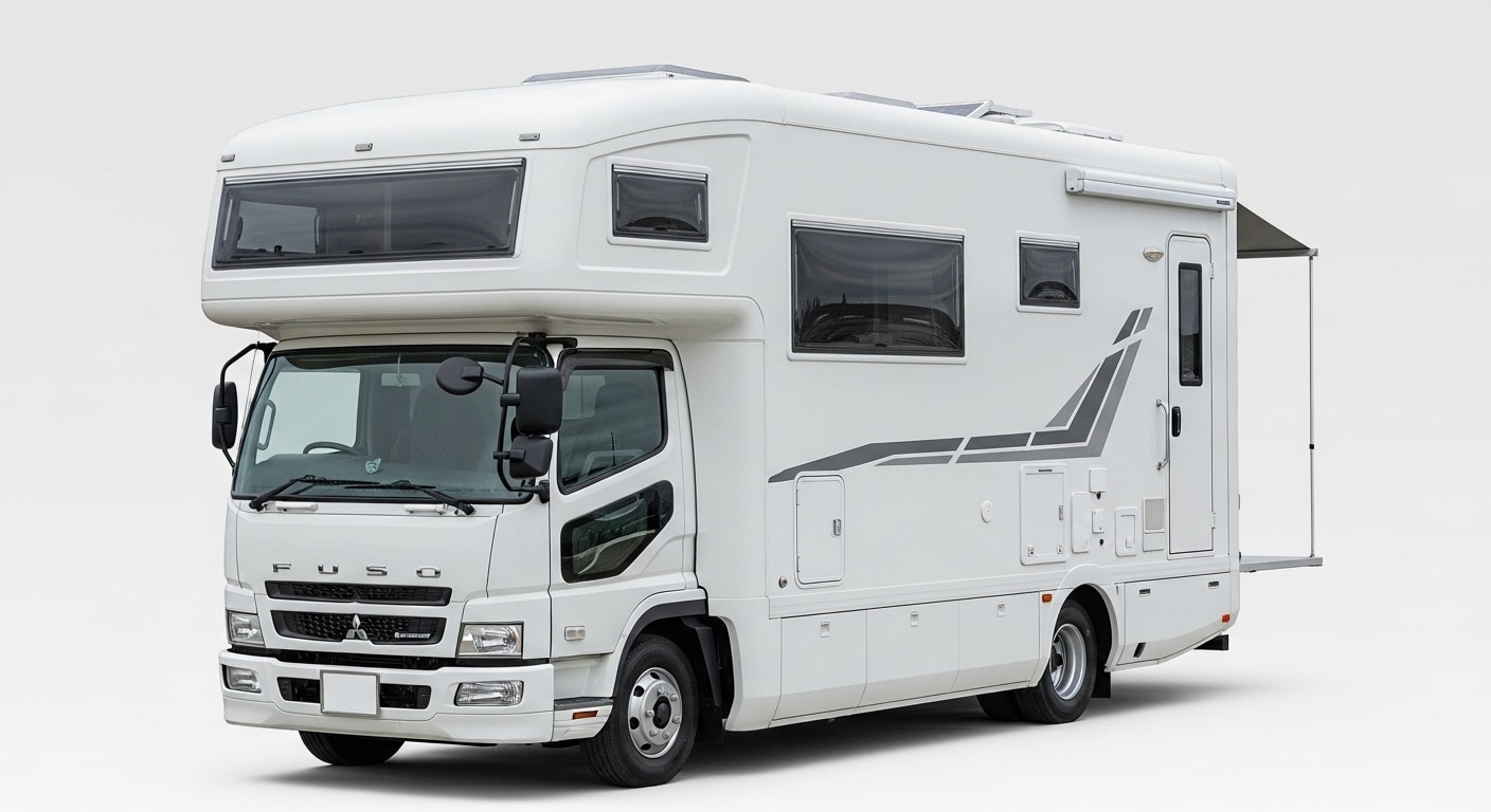 三菱ふそうトラックキャンピングカー | の人気AIイラスト・グラビア
