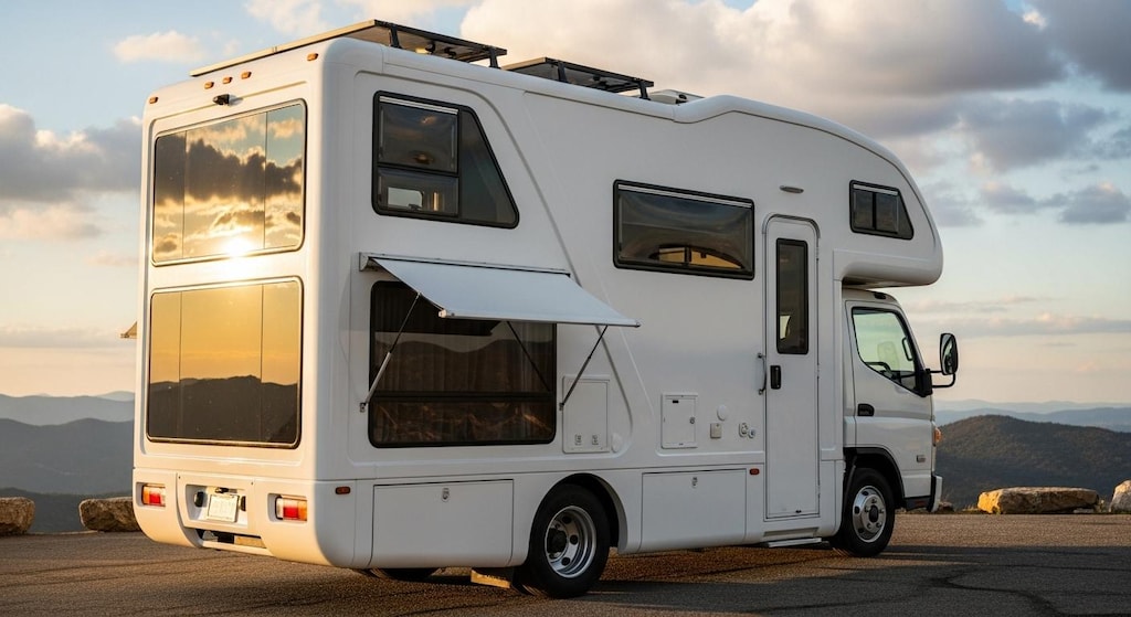 三菱ふそうトラックキャンピングカー