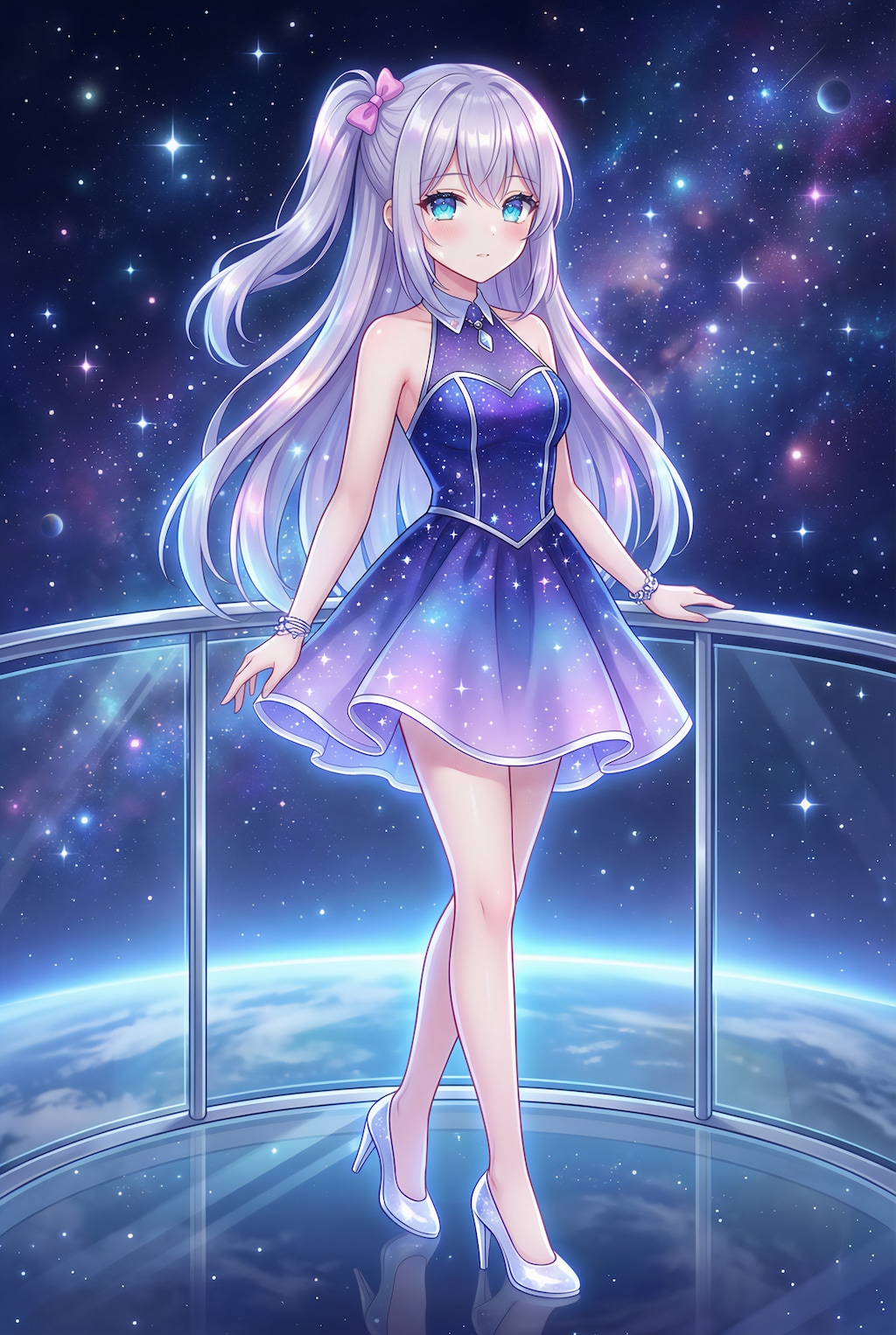 星屑の裙を纏う銀河