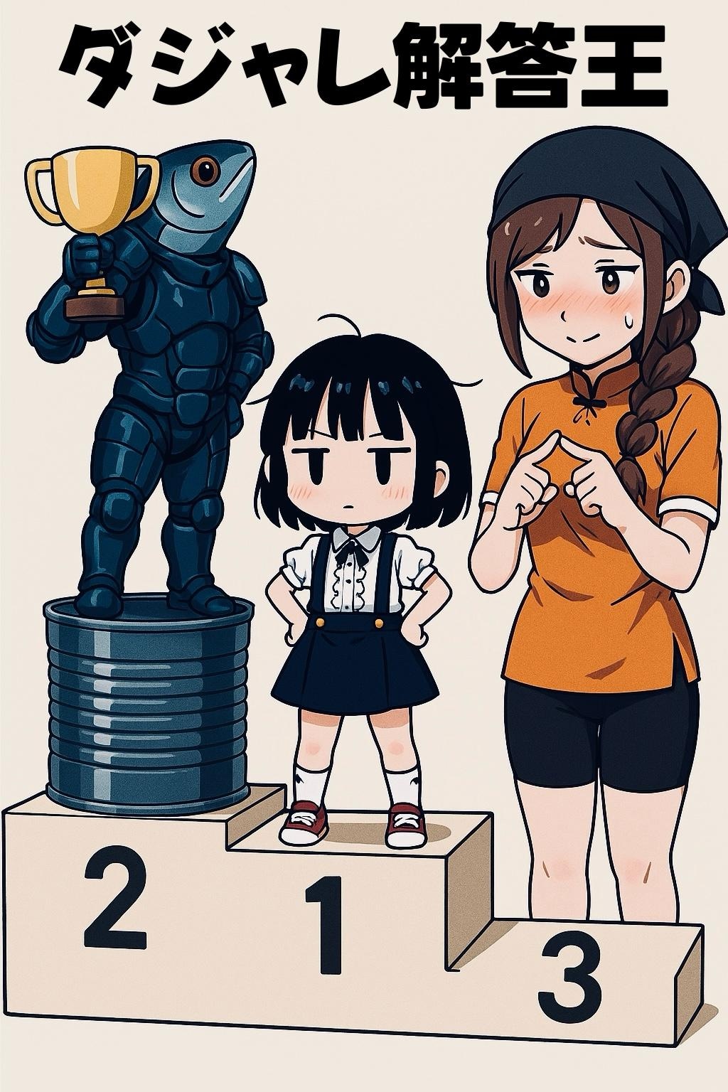 👑ダジャレ解答王発表👑