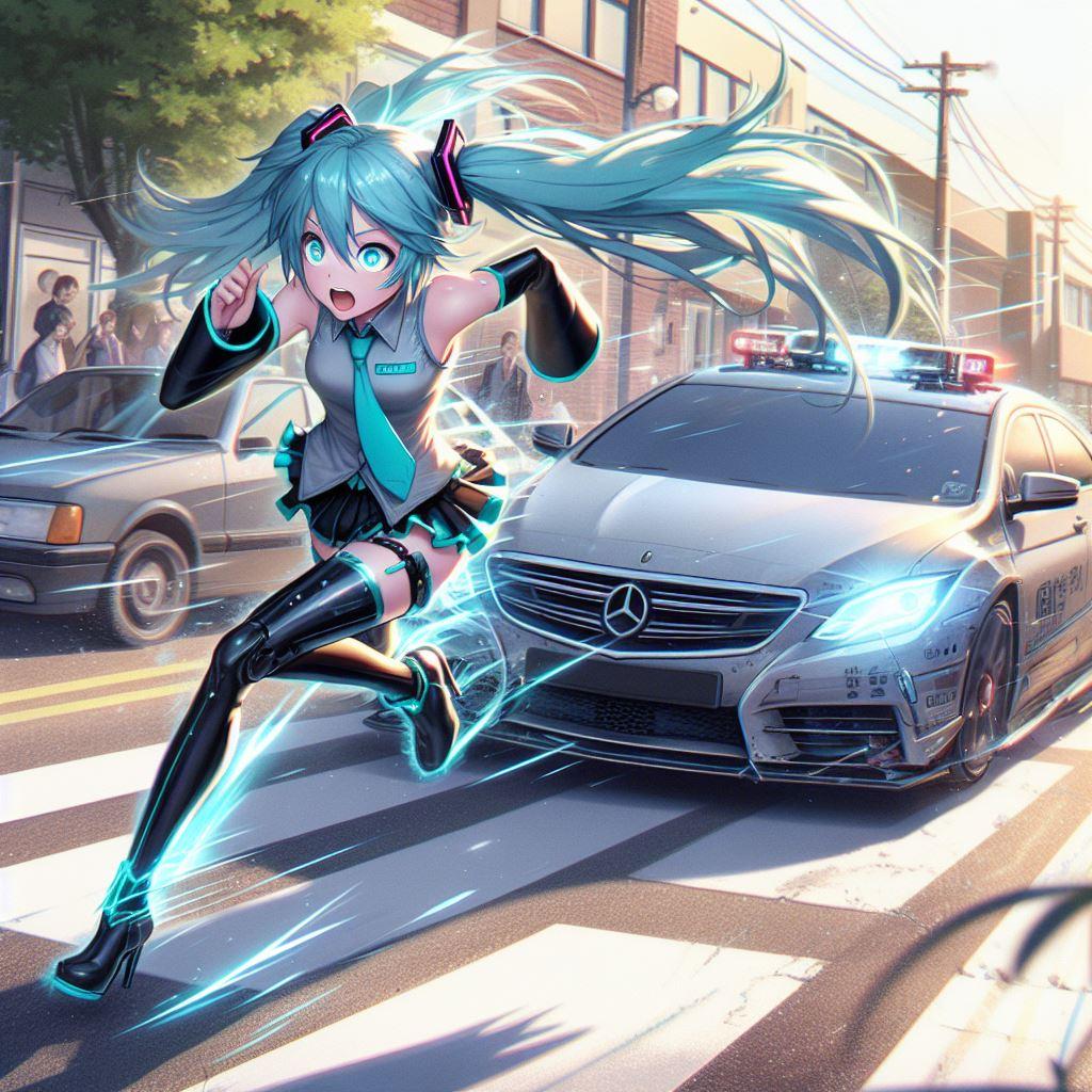 速いぞミクさん