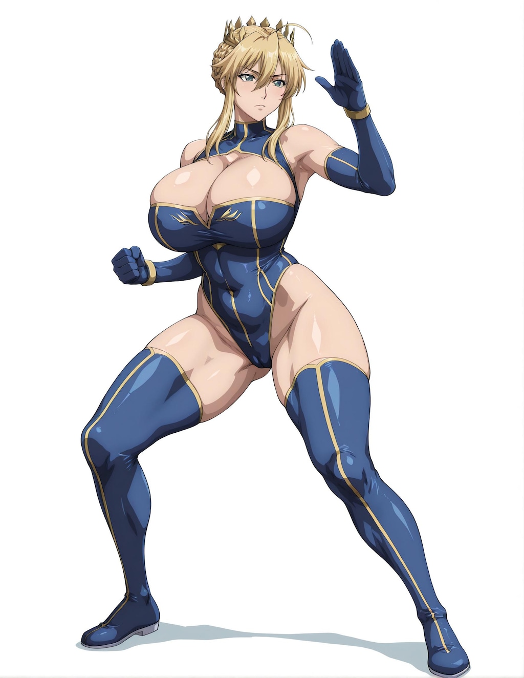プロレス立ち絵っぽいの(つ''ω`C)