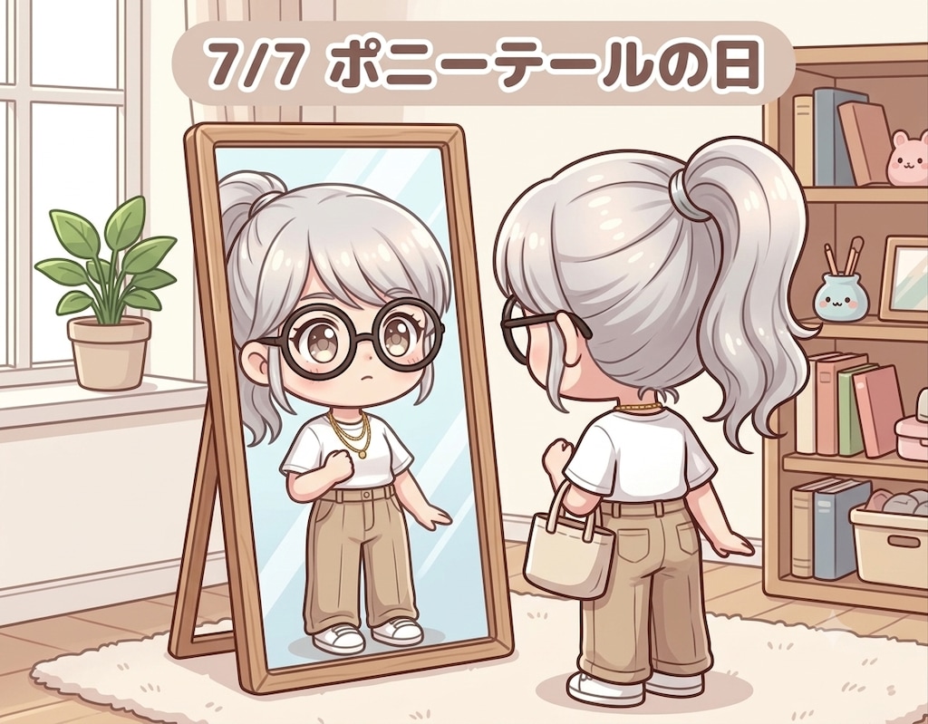 今日は「ポニーテールの日」