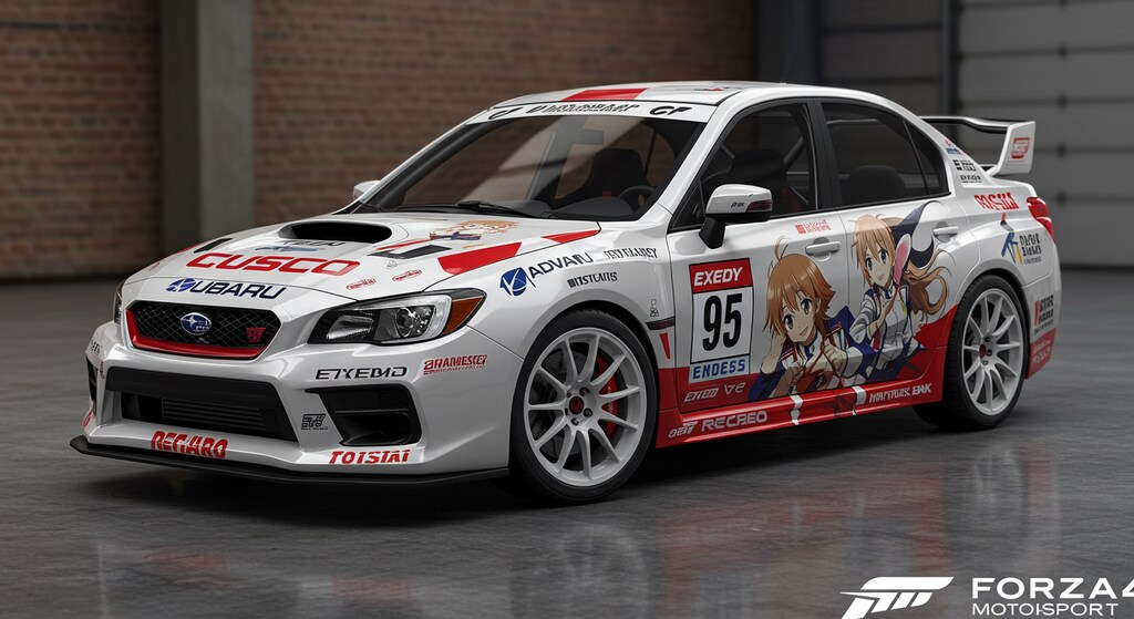 インプレッサWRX痛車