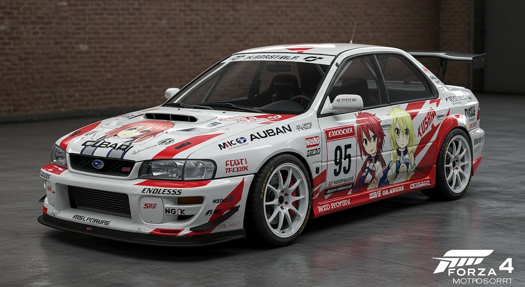 インプレッサWRX痛車