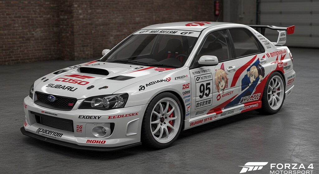 インプレッサWRX痛車