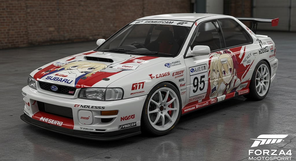 インプレッサWRX痛車