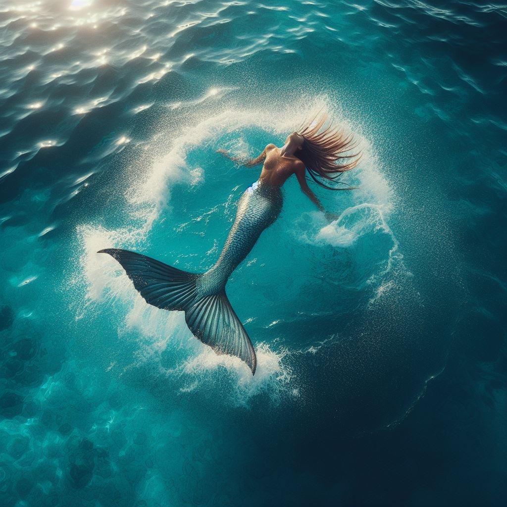 【謎画像】ビターンってなった人魚