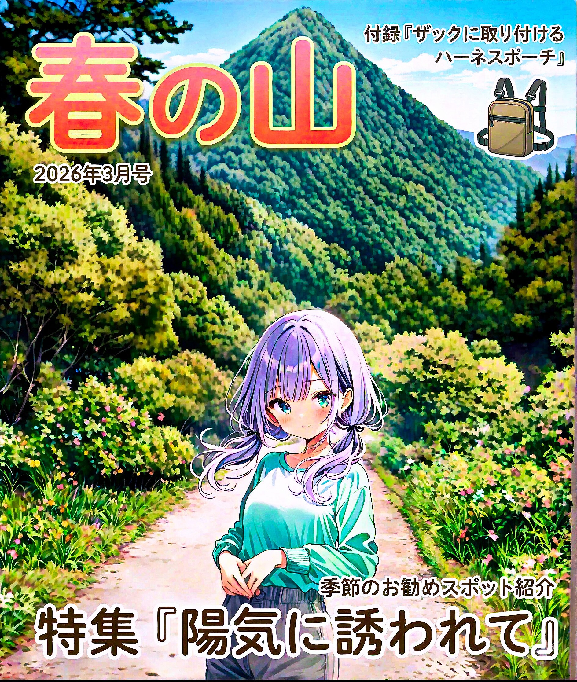 登山雑誌「春の山」 | の人気AIイラスト・グラビア