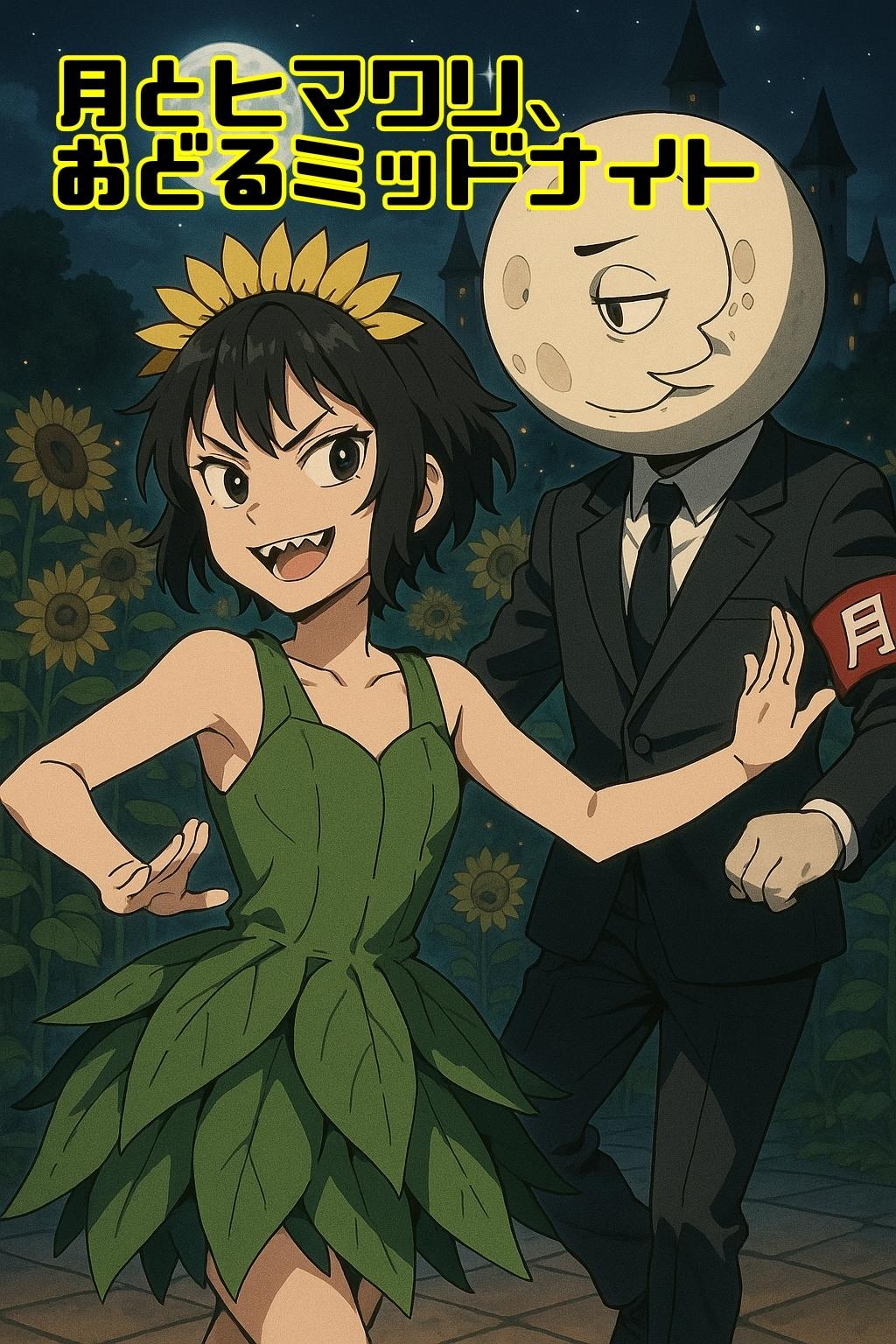 小説『月と向日葵、踊るミッドナイト』【ニャンノ世界】