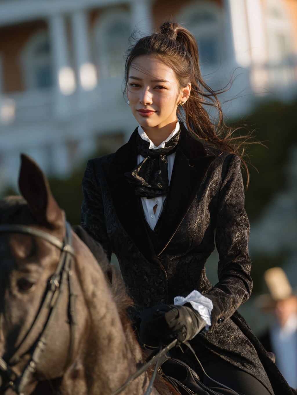 乗馬好きの執事ちゃん