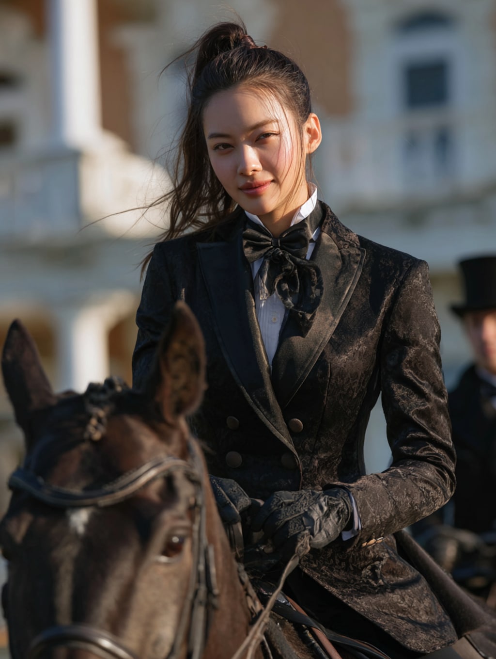 乗馬好きの執事ちゃん