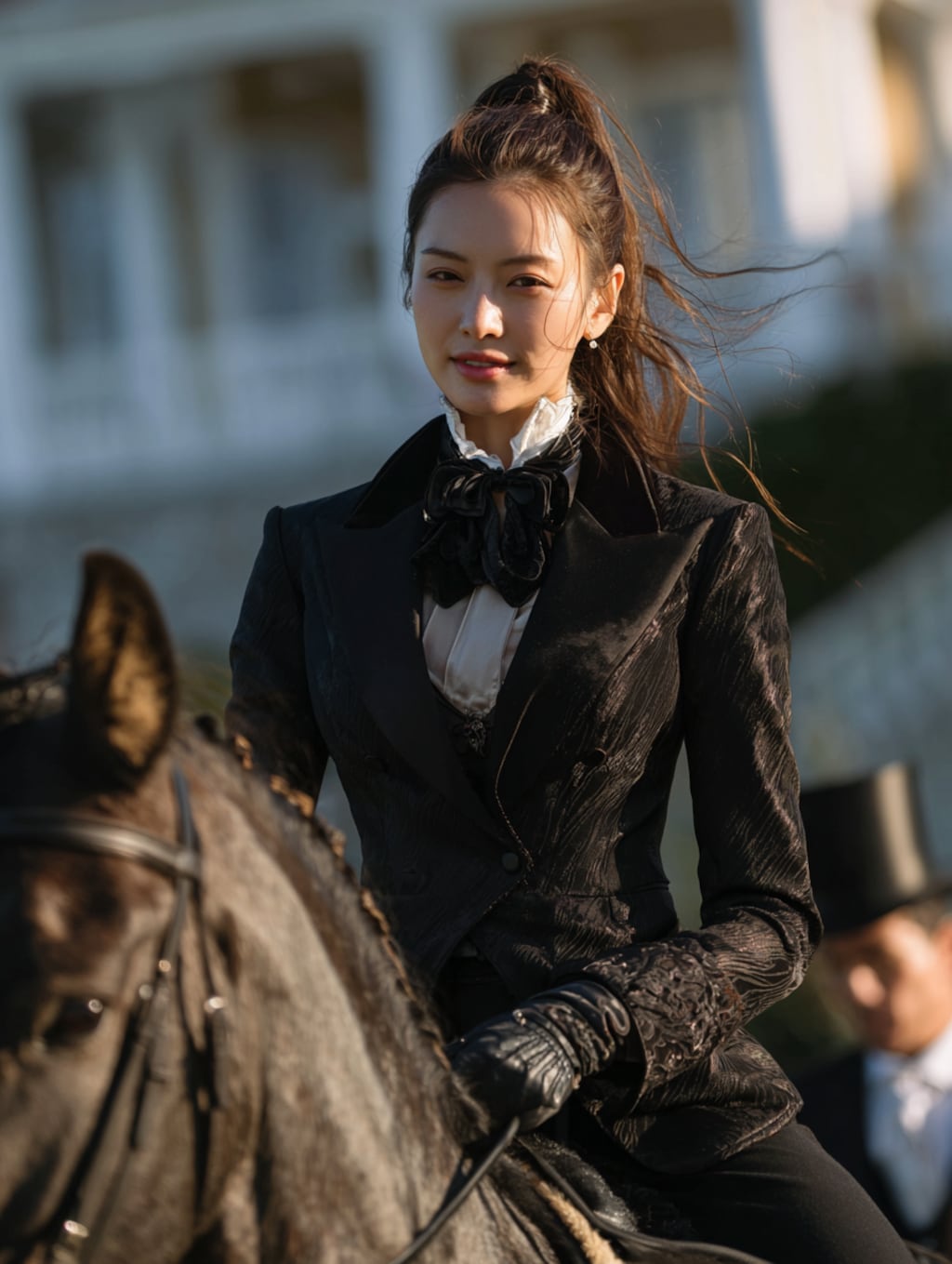 乗馬好きの執事ちゃん