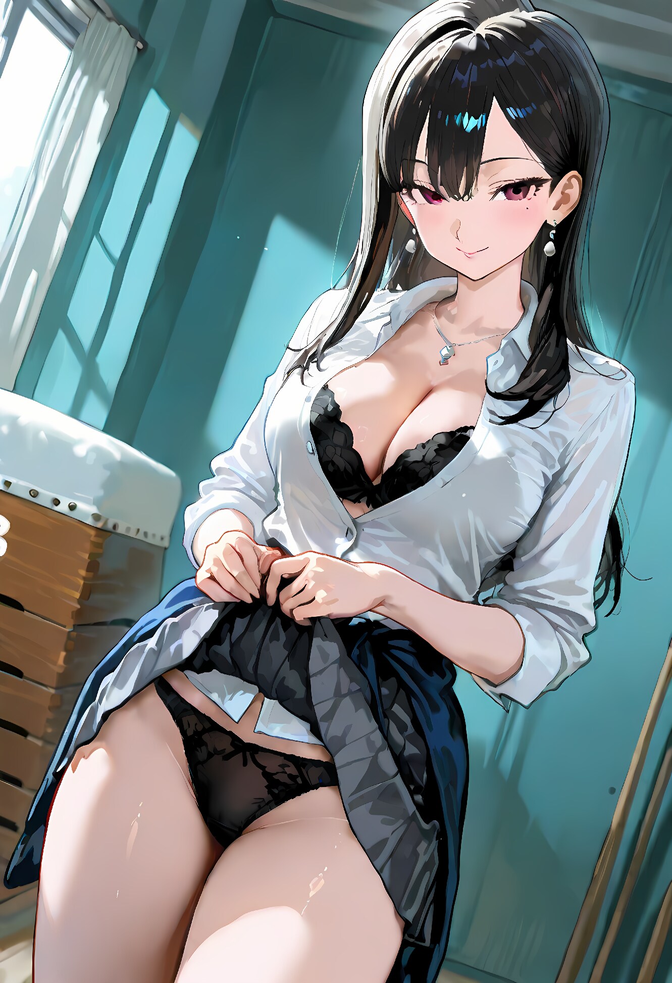 チラっ