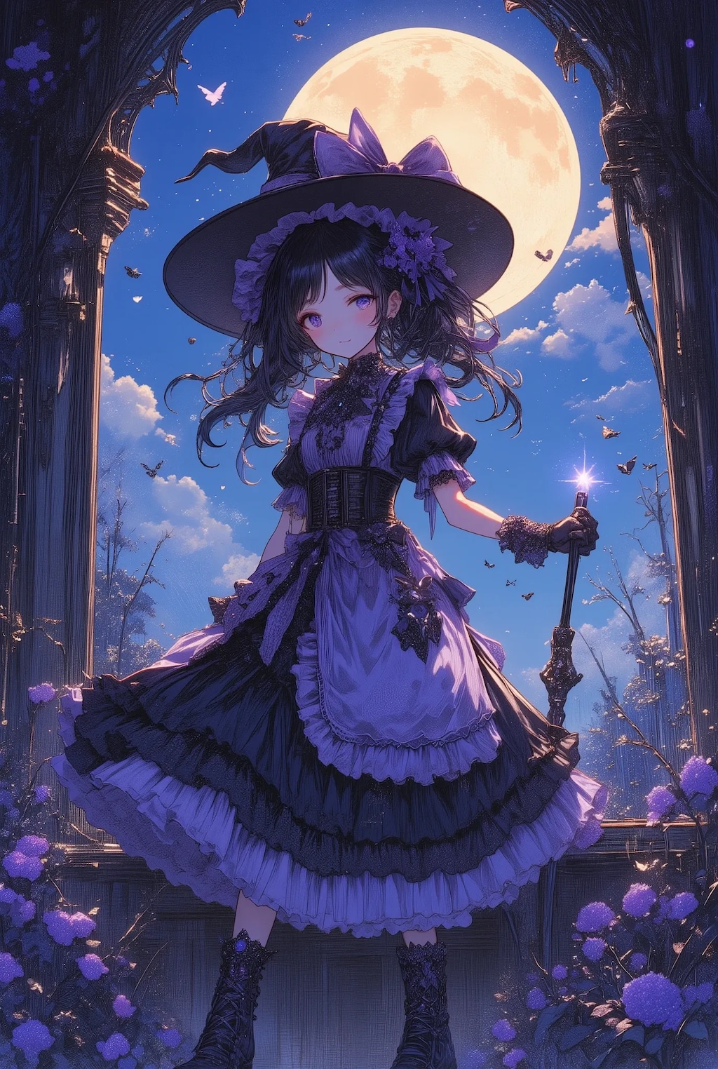 ゴスロリ魔法使いちゃん