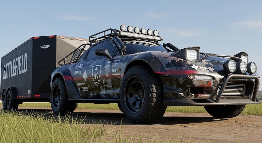 FD3Sバトルフィールド軍用車