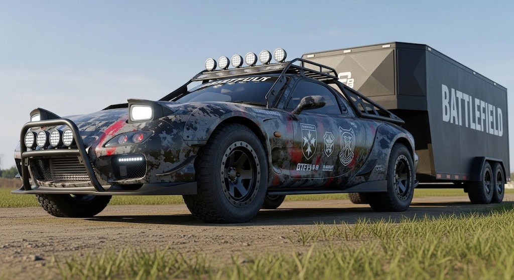 FD3Sバトルフィールド軍用車