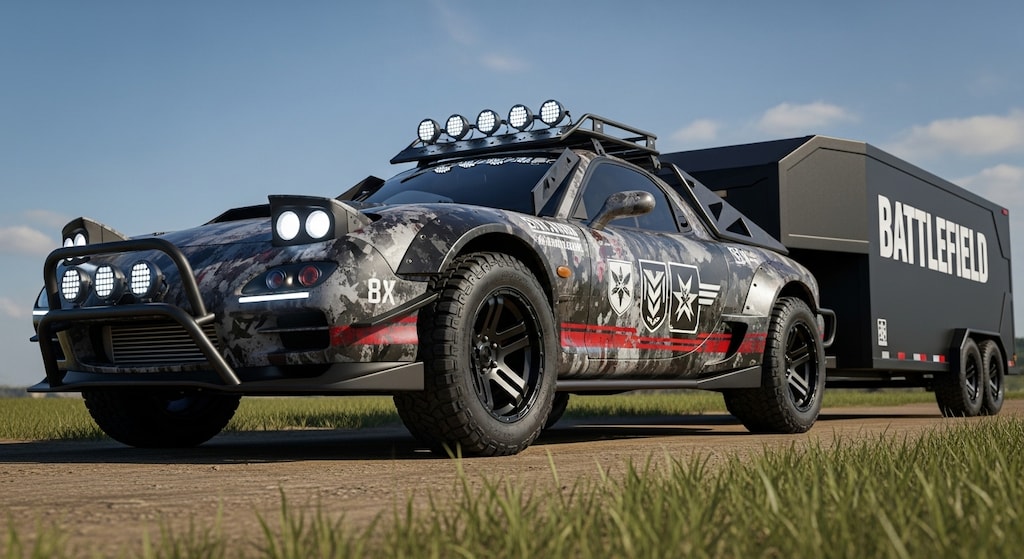 FD3Sバトルフィールド軍用車