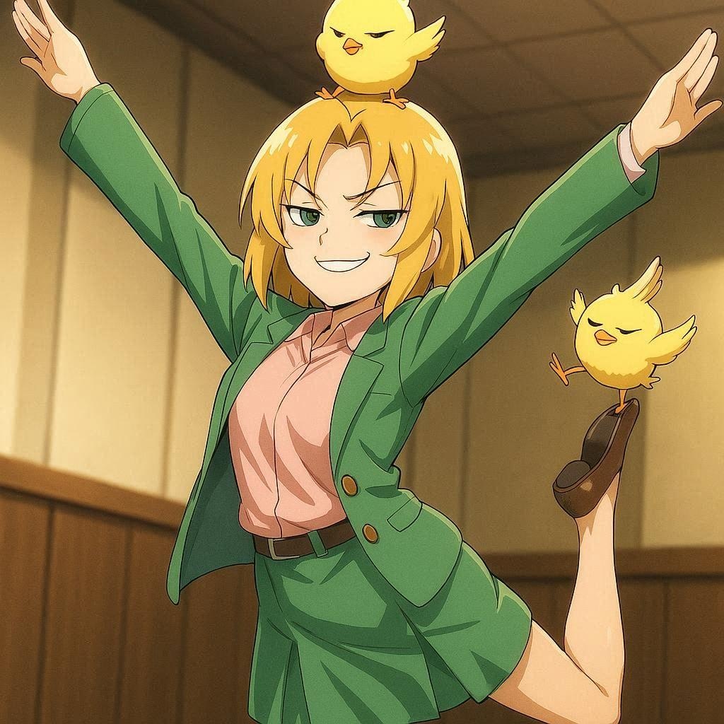 荒ぶる鷹のヒヨコ