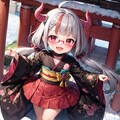 お正月着物🎍（アップしそこねてた 3枚目
