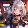 お正月着物🎍（アップしそこねてた 2枚目