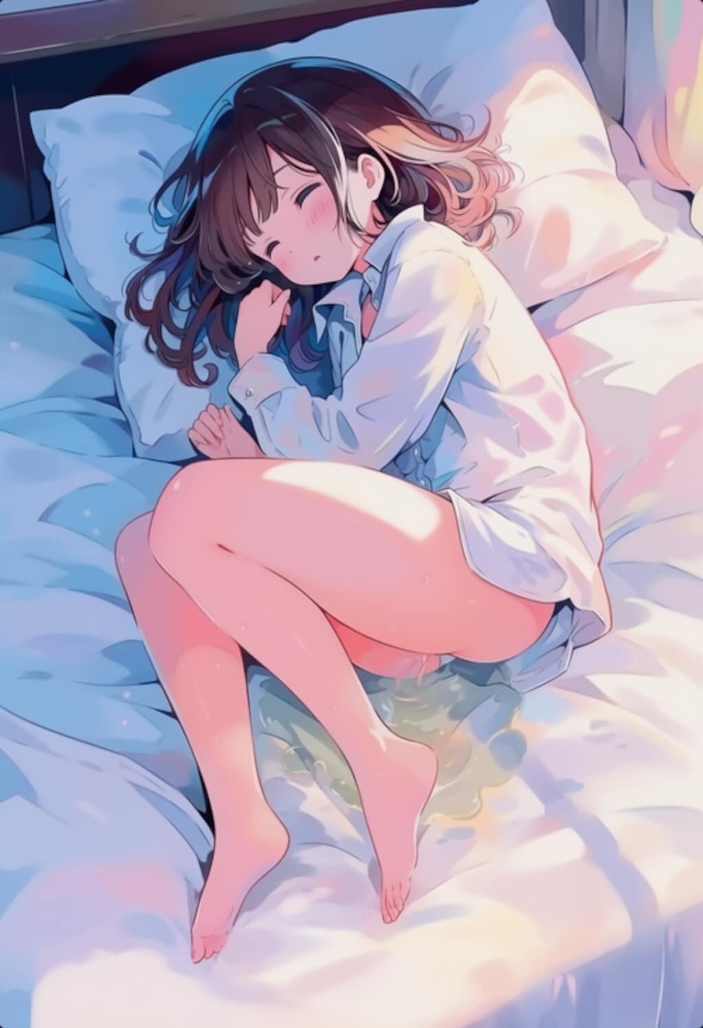 おねしょしちゃった・・