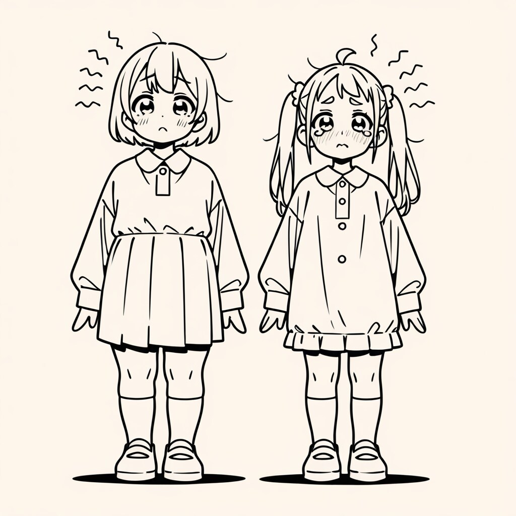 涙目ガールズ | の人気AIイラスト・グラビア