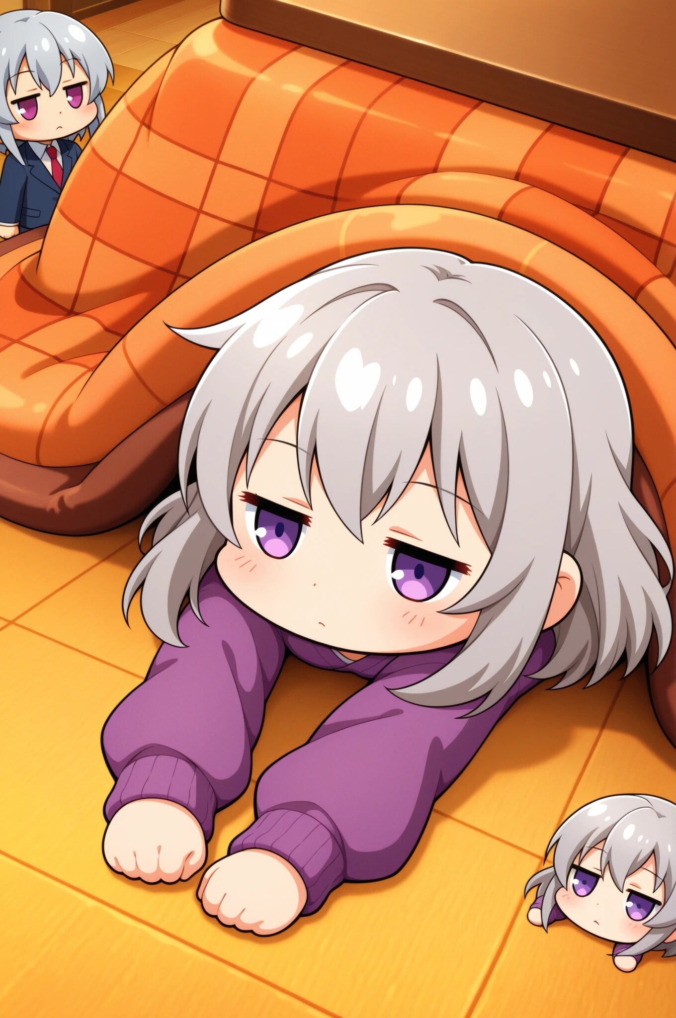 ずっとごろごろしていたい・・・