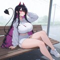 脱ぎがちなあの子に服を着せてみたPerchanceちゃんパーカー編 4枚目