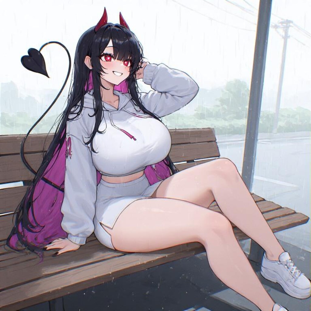 脱ぎがちなあの子に服を着せてみたPerchanceちゃんパーカー編
