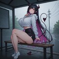 脱ぎがちなあの子に服を着せてみたPerchanceちゃんパーカー編 3枚目