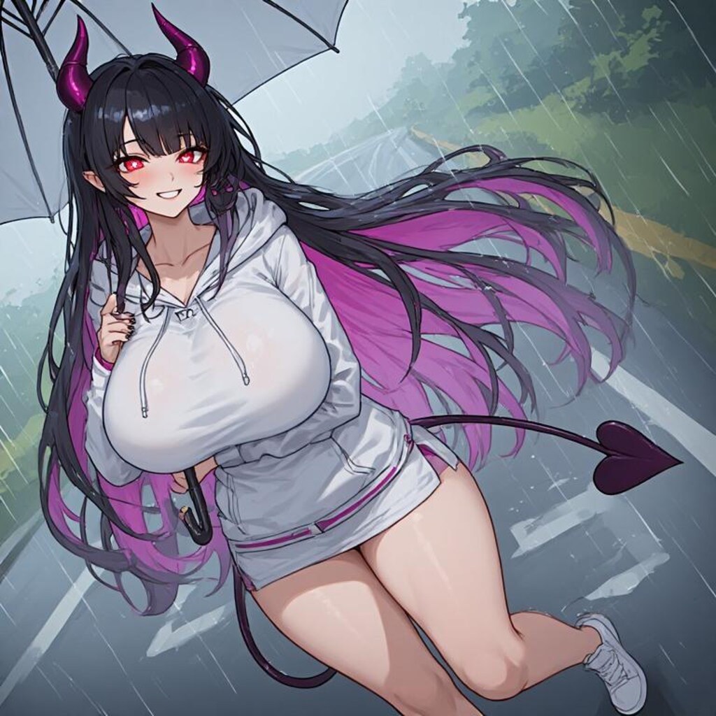 脱ぎがちなあの子に服を着せてみたPerchanceちゃんパーカー編