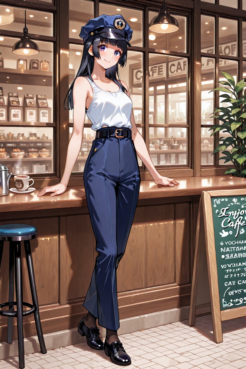 かっこかわいい婦警愛崎咲綺の国民の文学カフェ