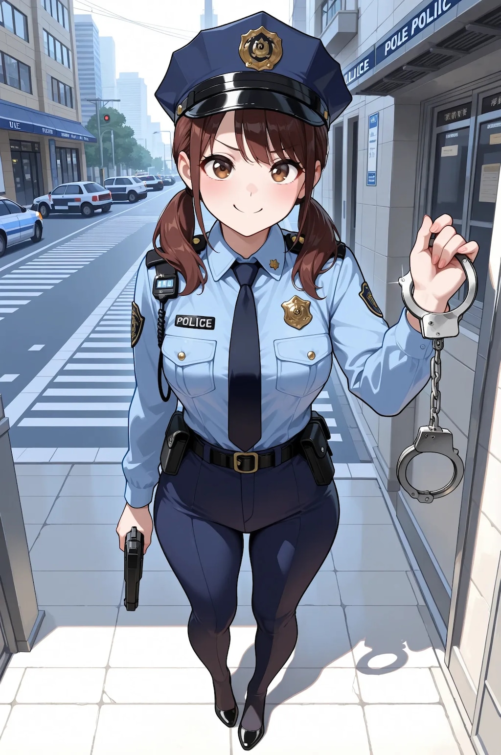 真面目に警官な絵海ちゃん