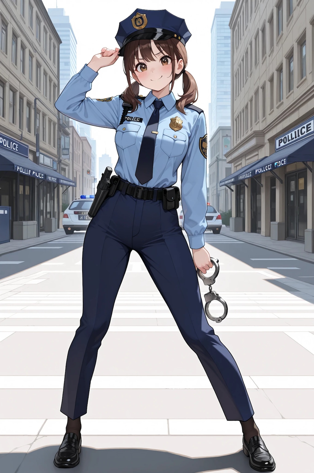 真面目に警官な絵海ちゃん