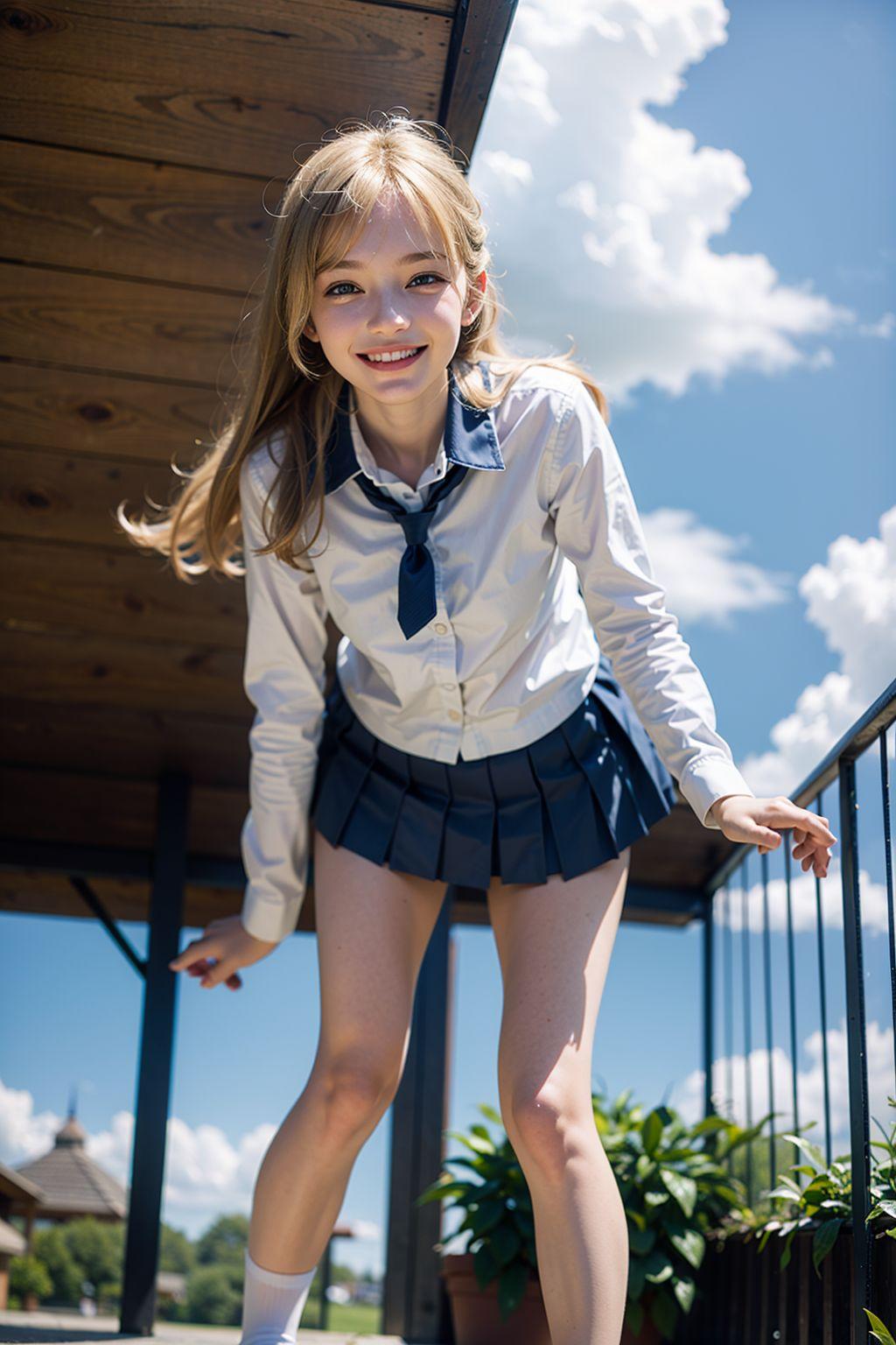 AIイラスト貧乳ロリ顔　エロ画像　服ぺちゃん　18歳女子校生海外コスプレイヤー　大丈夫？