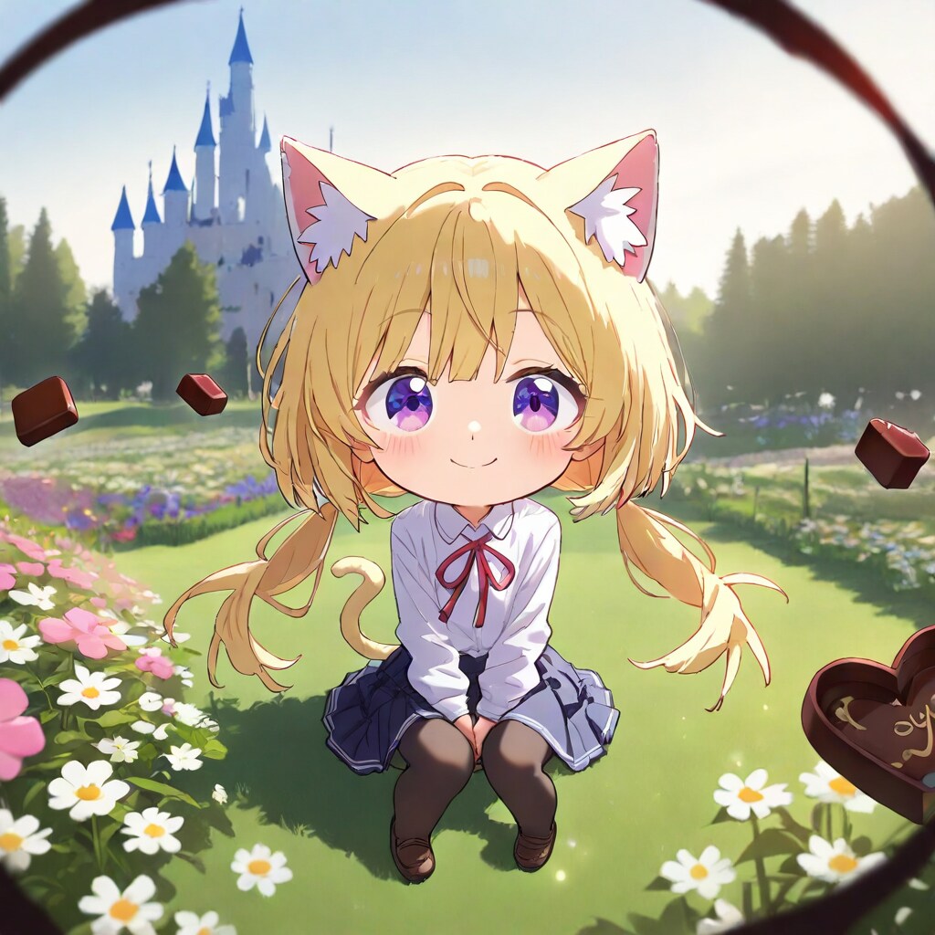 チョコ飛んで来たんだけど！･･･♪。 | の人気AIイラスト・グラビア