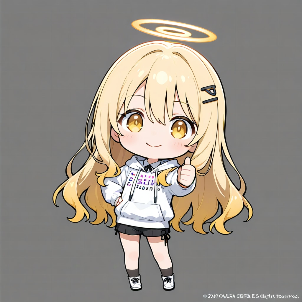 うちキャラシリーズ「ギャル天使ちゃん」 | の人気AIイラスト・グラビア