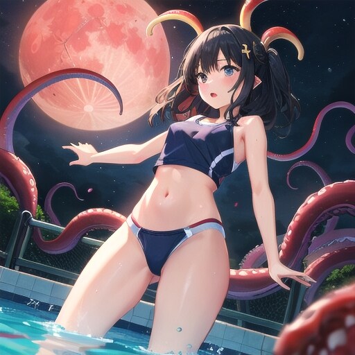 触手退治！