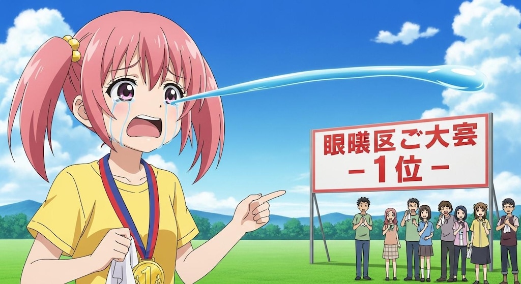 涙飛ばし大会