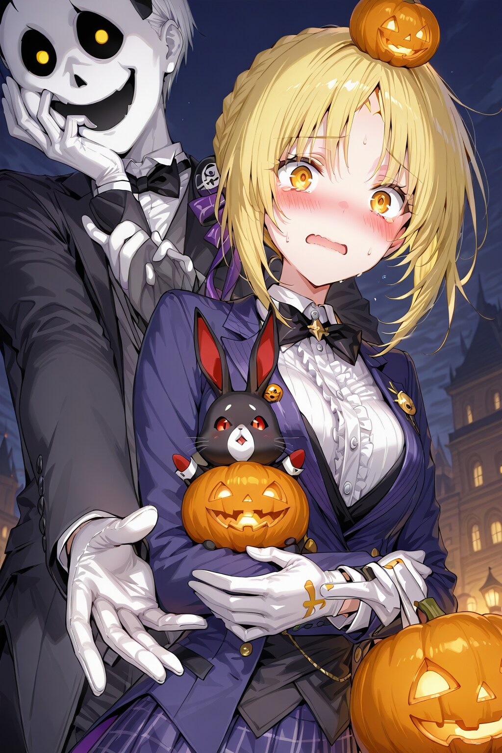 お化け付きハッピーハロウィン！