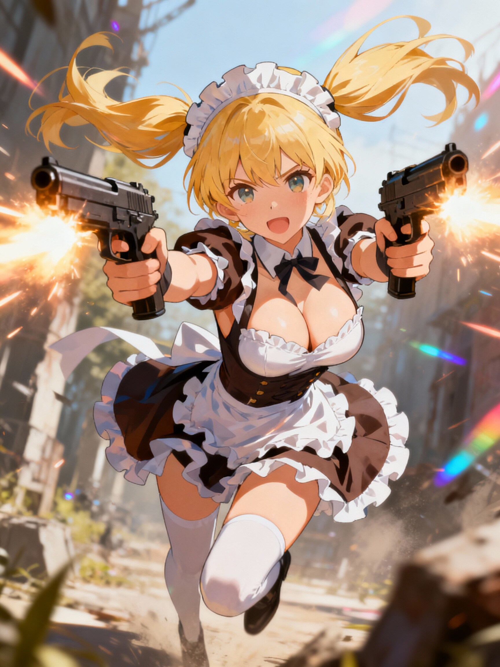 戦うメイド | の人気AIイラスト・グラビア