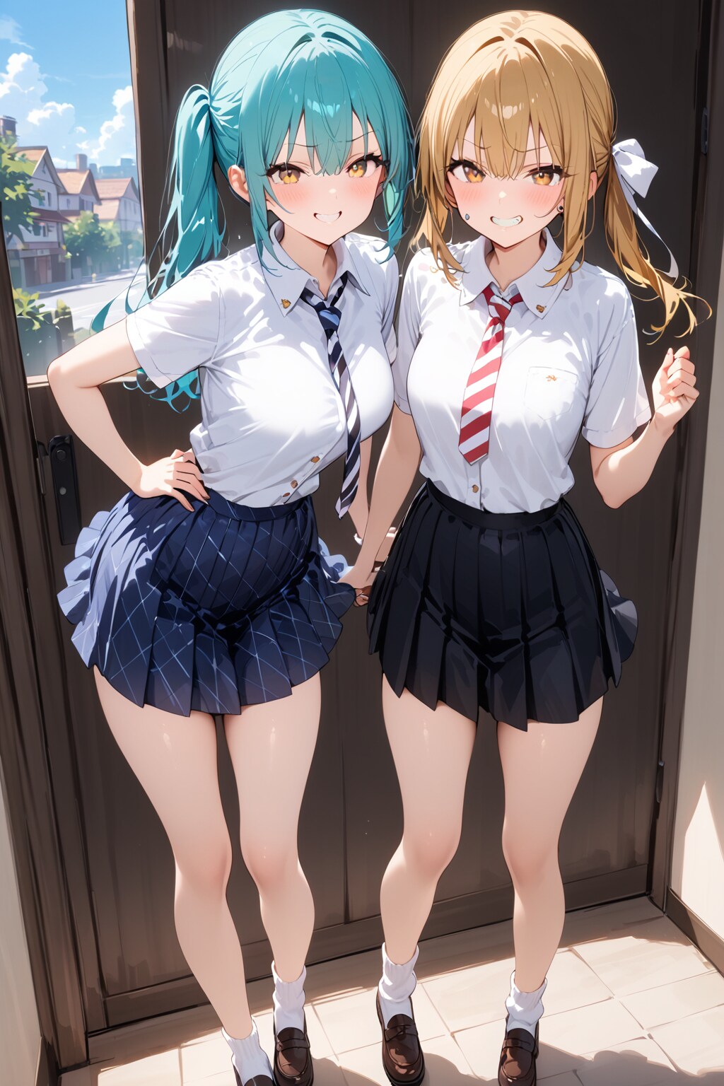 ねぇ、この娘あんたのコト好きなんだってさ!! …ちょ、バカ、やめて💦